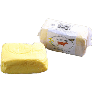 Organic Butter Unsalted 250g